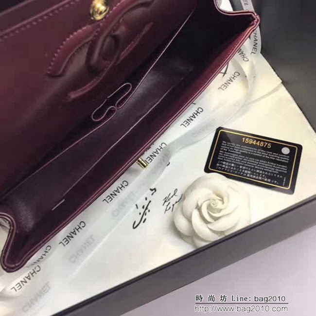 香奈兒CHANEL 升級版A1112小羊皮金銀鏈條單肩斜挎包 DSC1060